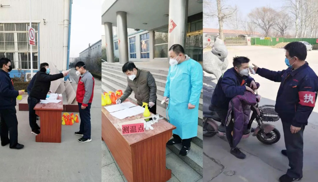 疫情防控 信川機械2020年2月10日復(fù)工后這樣做……[附員工注意事項]