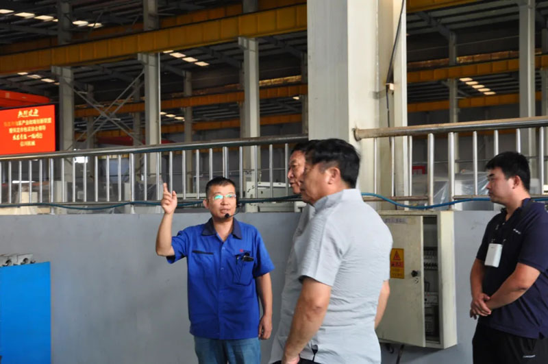 感恩有您，一路同行--熱烈歡迎保定包裝協會蒞臨信川參觀指導！