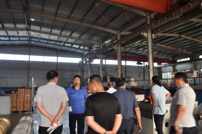 感恩有您，一路同行--熱烈歡迎保定包裝協會蒞臨信川參觀指導！