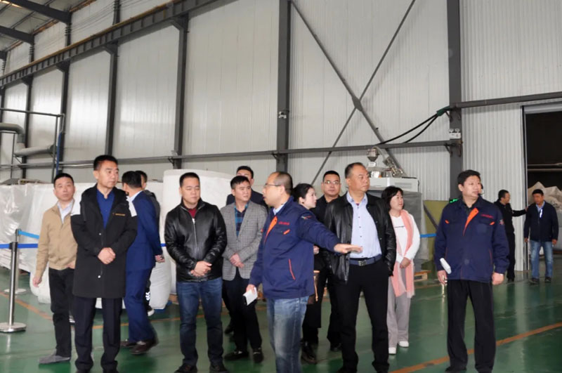 熱烈歡迎華商書院物流包裝聯盟蒞臨山東天利源參觀交流！