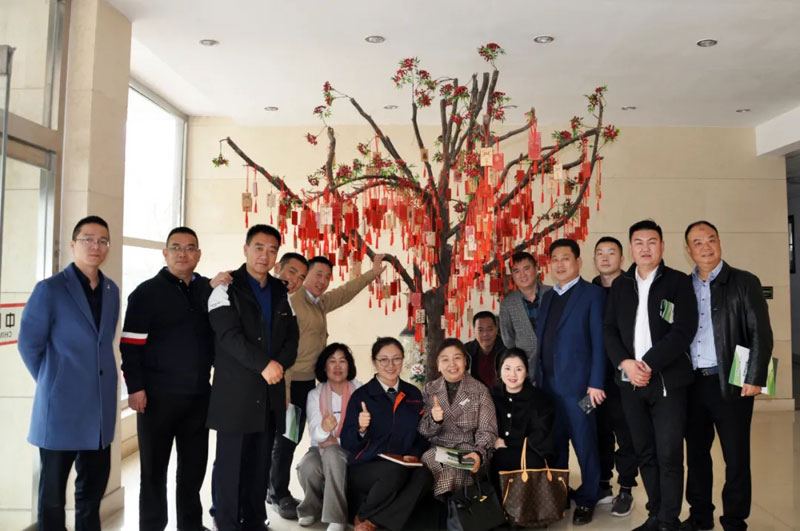 熱烈歡迎華商書院物流包裝聯盟蒞臨山東天利源參觀交流！
